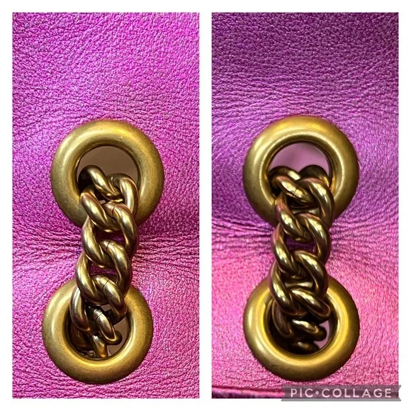 A116- 💯 % authentic Gucci limited Marmont shoulder bag - Picture 16 of 17